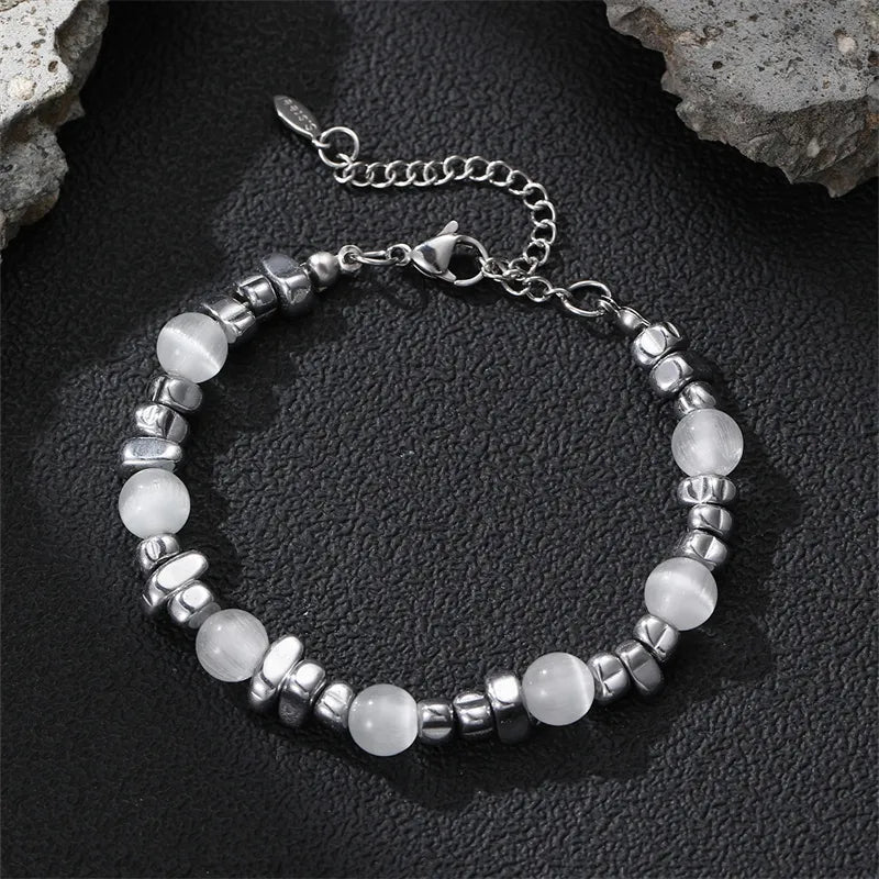 Casual Punk Cool Style Leaf Skull Pu Leather Alloy Halloween Men's Bracelets