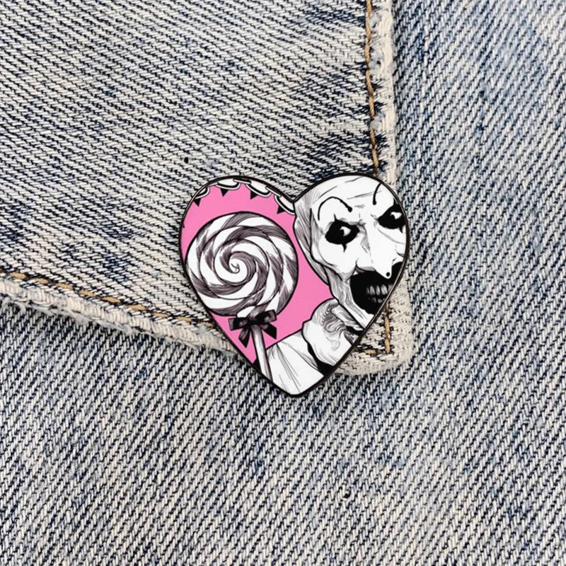 Funny Pin Human Skull Alloy Unisex Brooches