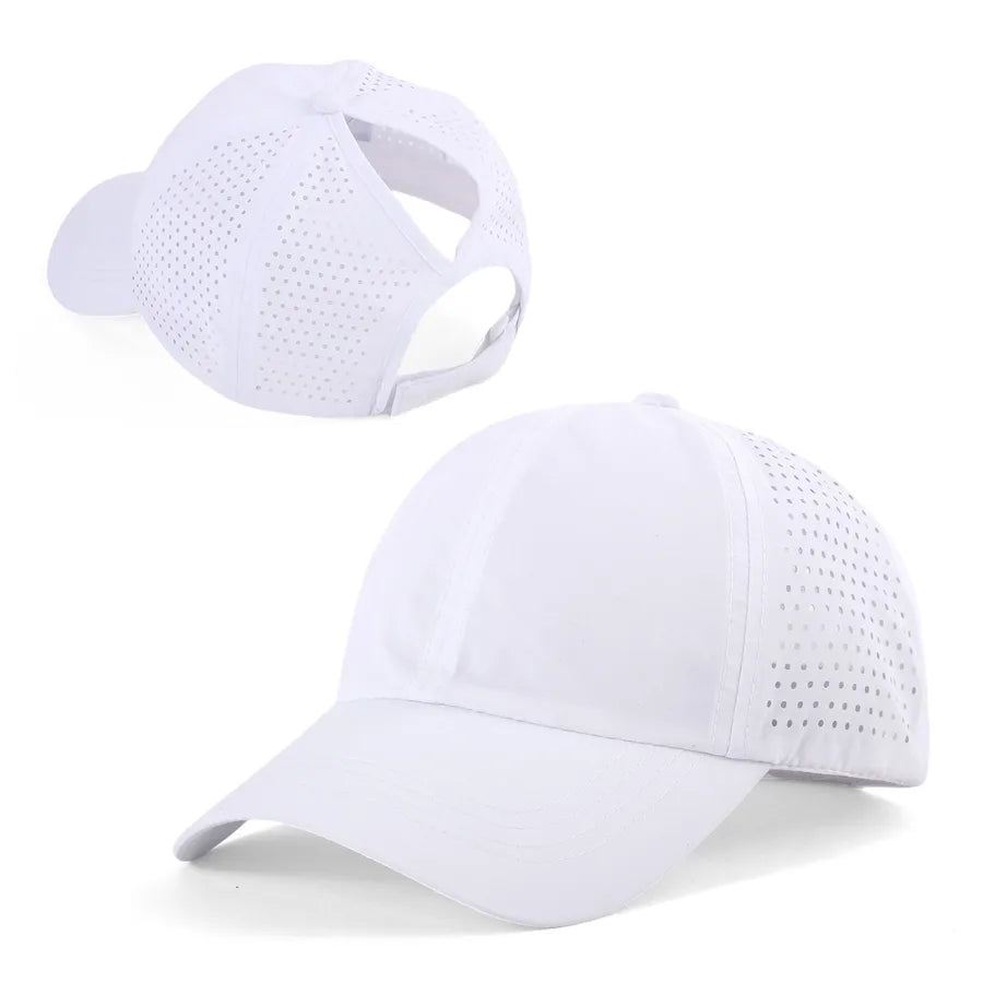 Unisex Retro Sport Style Commute Solid Color Curved Eaves Baseball Cap