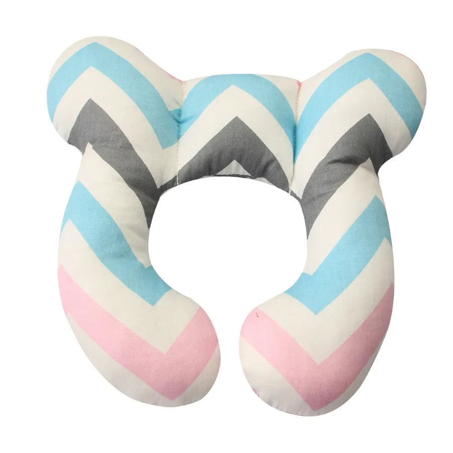 baby head protector u-shape pillow cart fixed head pillow car seat sleeping protection head neck pillow wholesale