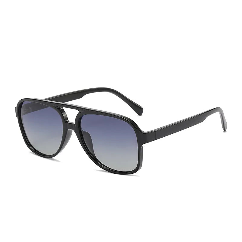 retro solid color ac toad glasses full frame men's sunglasses