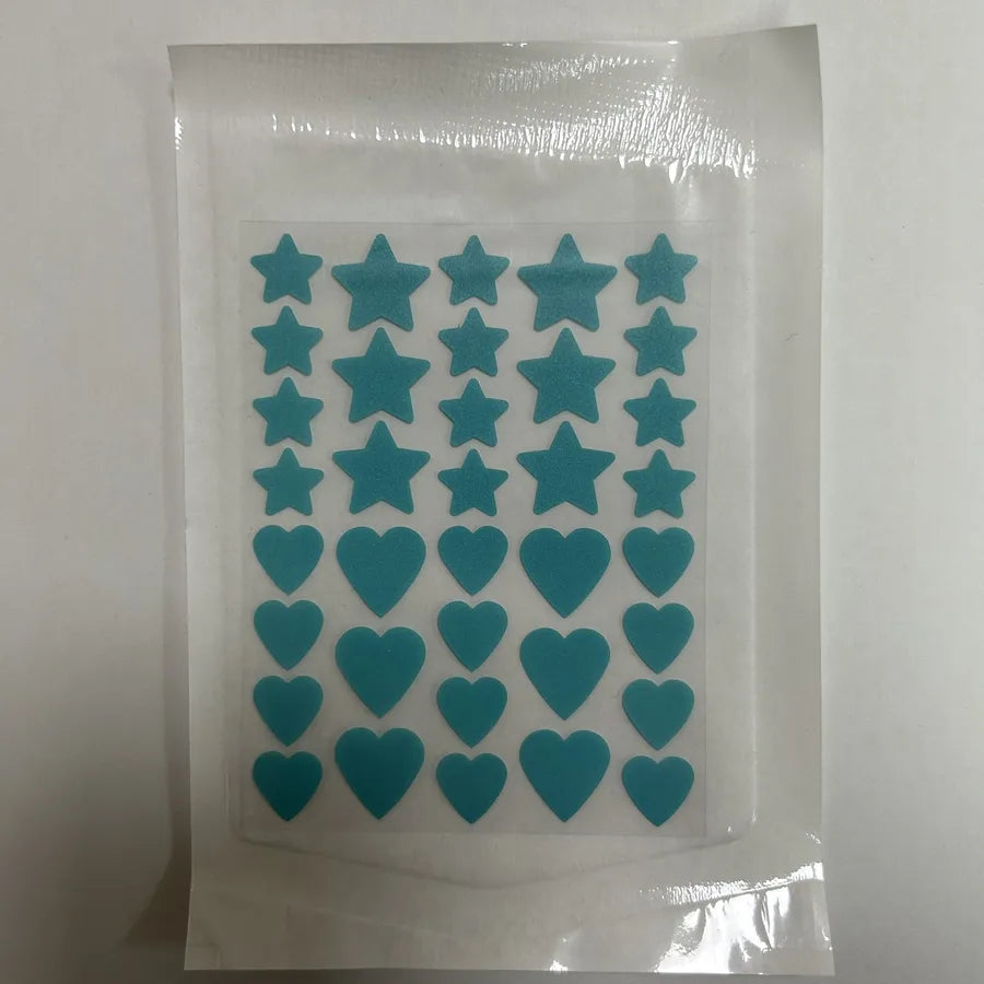 Color Pimple Stickers Love Star Pimple Stickers Special PE Pimple Stickers Pimple Stickers Cover Stickers