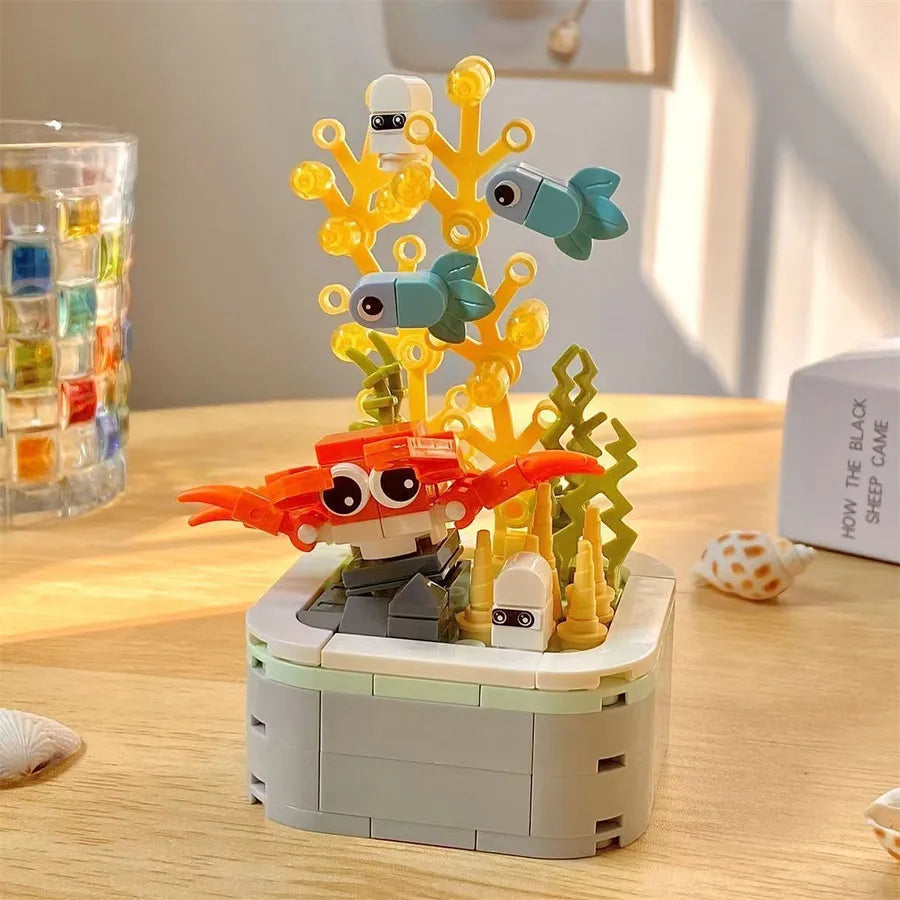 Kids(7-16Years) Children Unisex Flower ABS Building Toys Learning & Education Toys