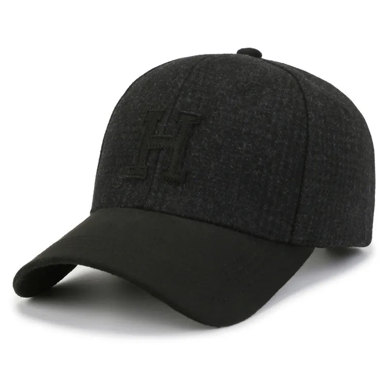women's basic simple style letter embroidery curved eaves baseball cap