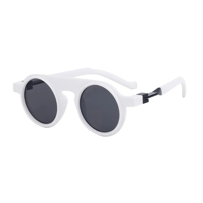 Vintage Style Classic Style Geometric Pc Round Frame Full Frame Men's Sunglasses