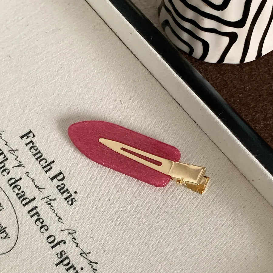 IG Style Sweet Women's Geometric Acetic acid sheets Hair Clip