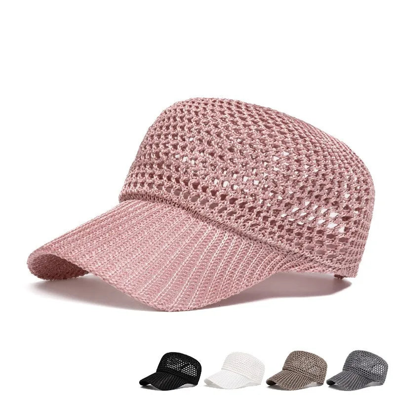 Women's Casual Simple Style Solid Color Curved Eaves Baseball Cap