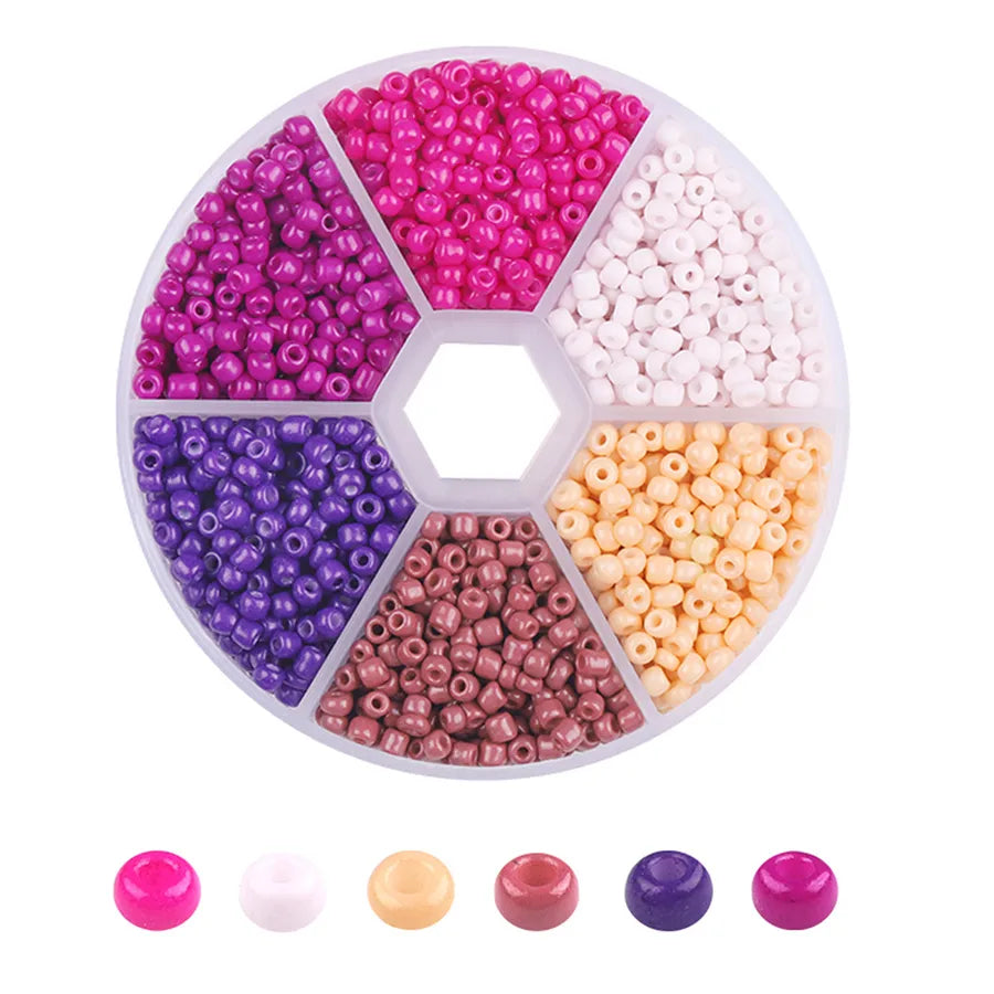 Bead Sequins Imitation Pearl Material Package Handmade Diy Beaded Bracelet Accessories Ornament Accessories Amazon Hot