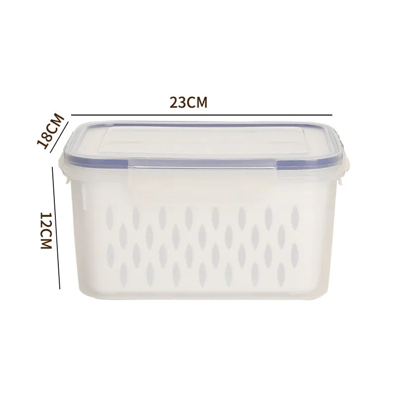 Simple Style Solid Color Plastic Storage Container Box