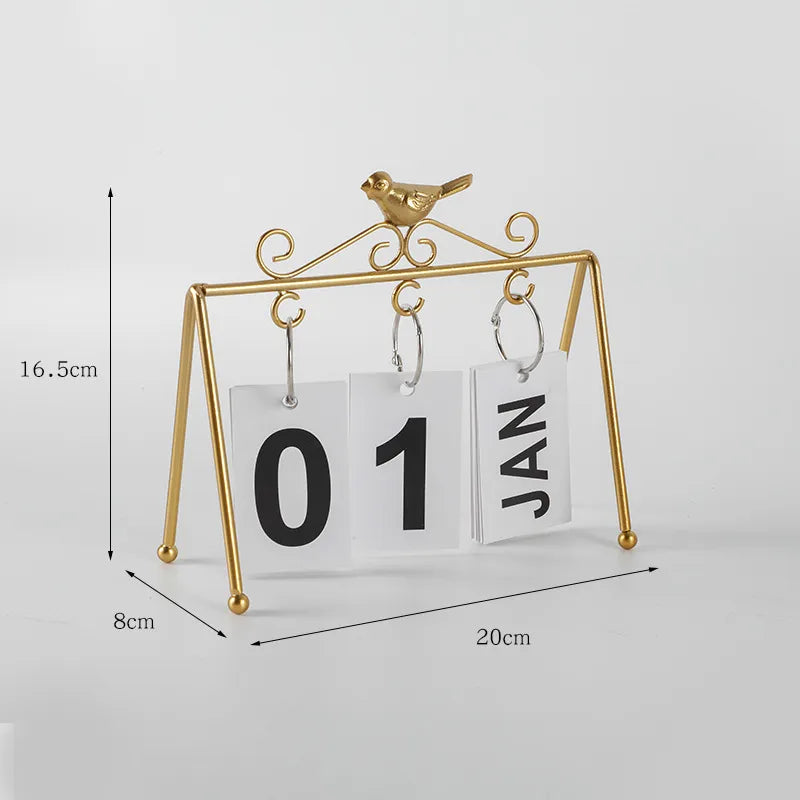 Simple Style Number Solid Color Wood Artificial Decorations