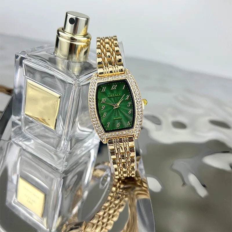 Simple Style Geometric One Piece Buckle Quartz Women's Watches