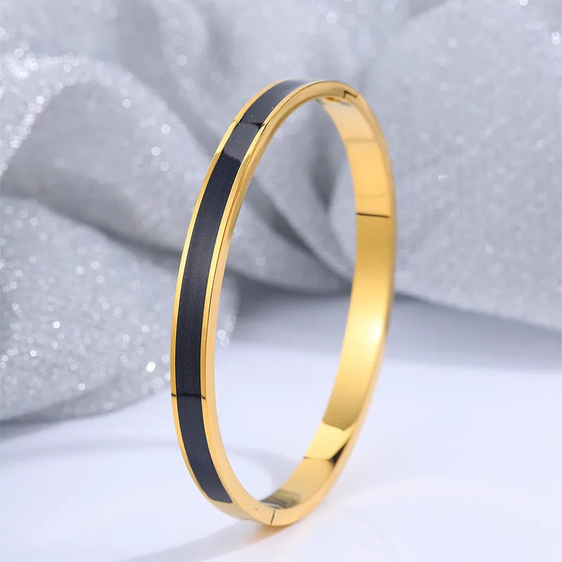 Casual Simple Style Classic Style Heart Shape 304 Stainless Steel Bangle In Bulk