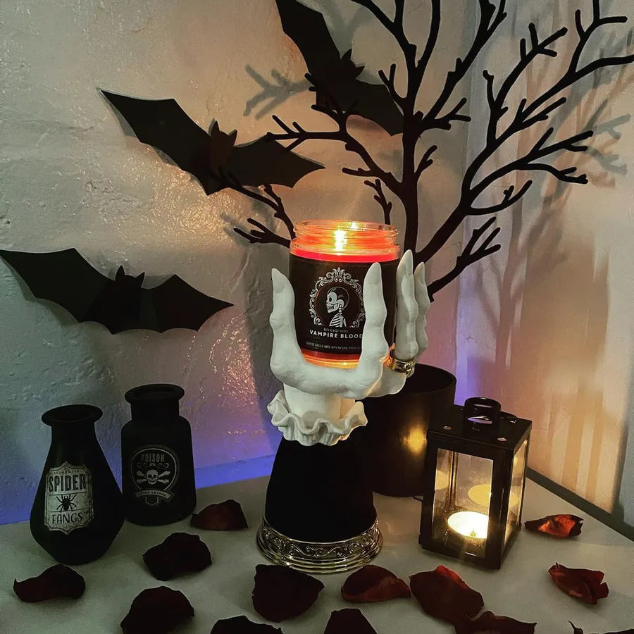 halloween funny palm resin ornaments