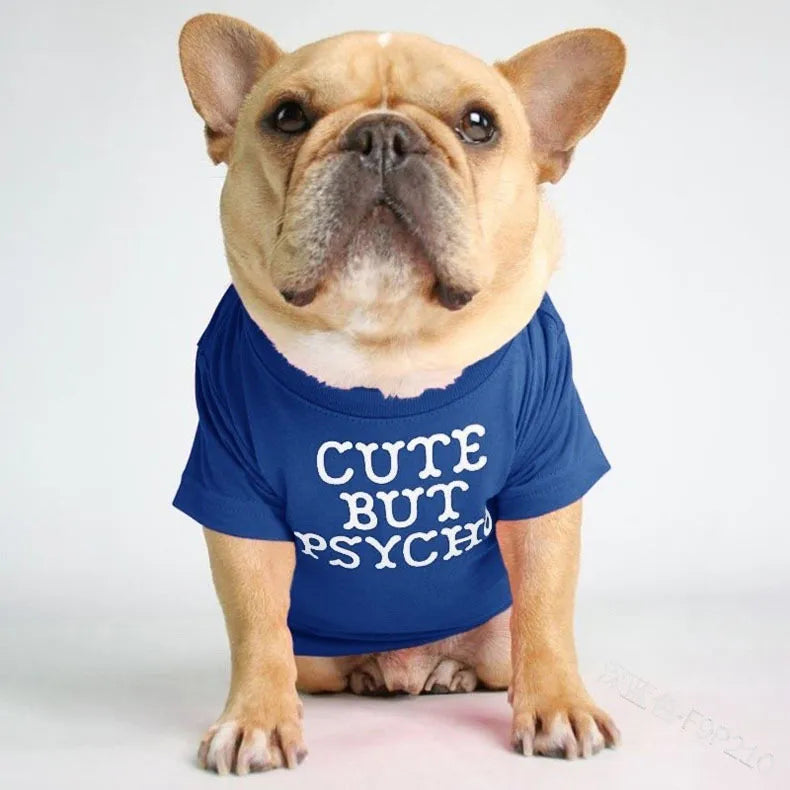 fashion cloth letter pet clothing 1 piece