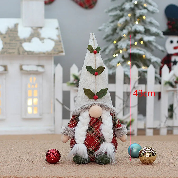 Christmas Cute Doll Cloth Nonwoven Party Doll