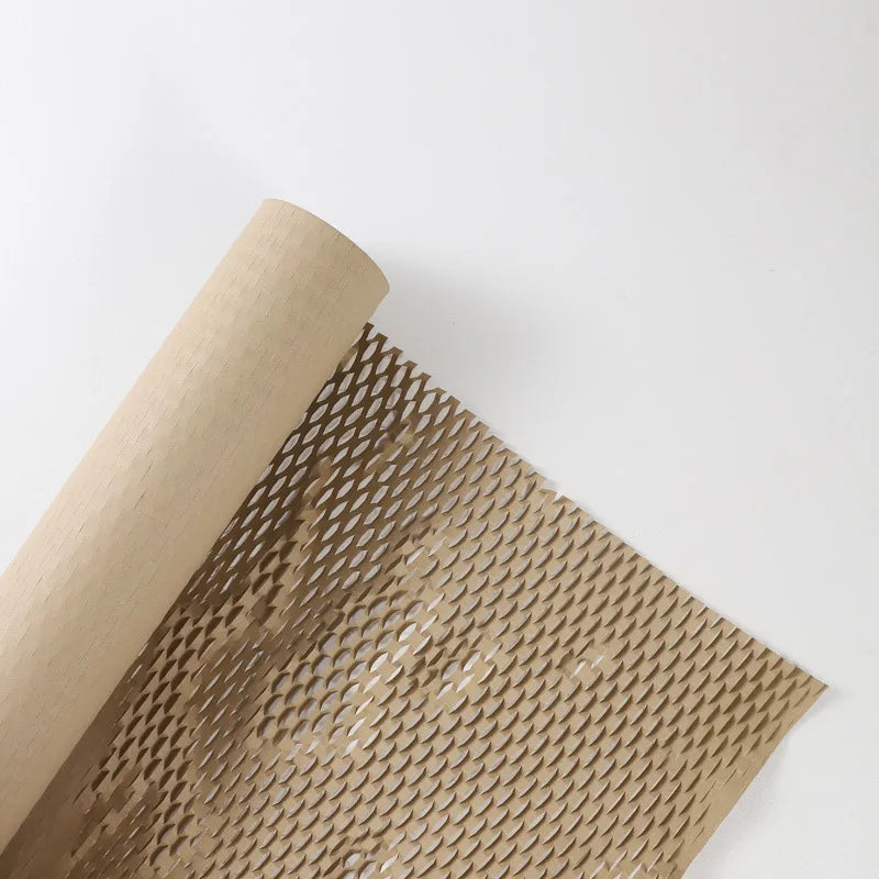 Trendy Honeycomb Paper Mesh Flower Bouquet Artistic Packaging Material Fresh Flowers Gift Wrapping Wholesale Handmade Craft Supplies