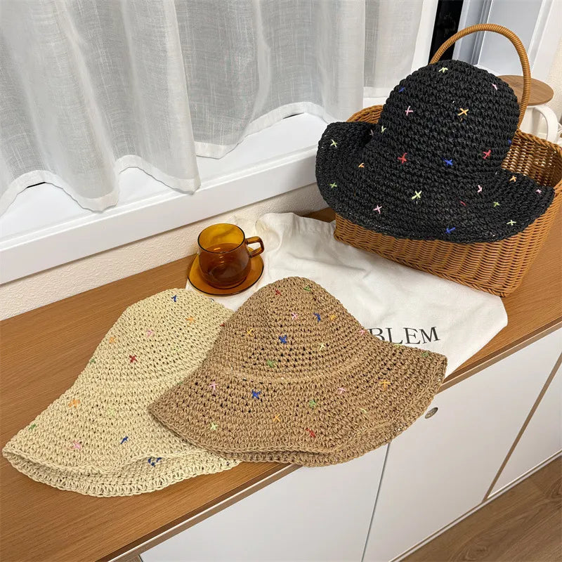 Women's Sweet Bow Knot Ruffles Sun Hat