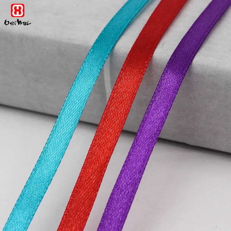 Classic Style Solid Color Polyester Wedding Birthday Party Supplies Gift Wrapping Supplies 1 Roll