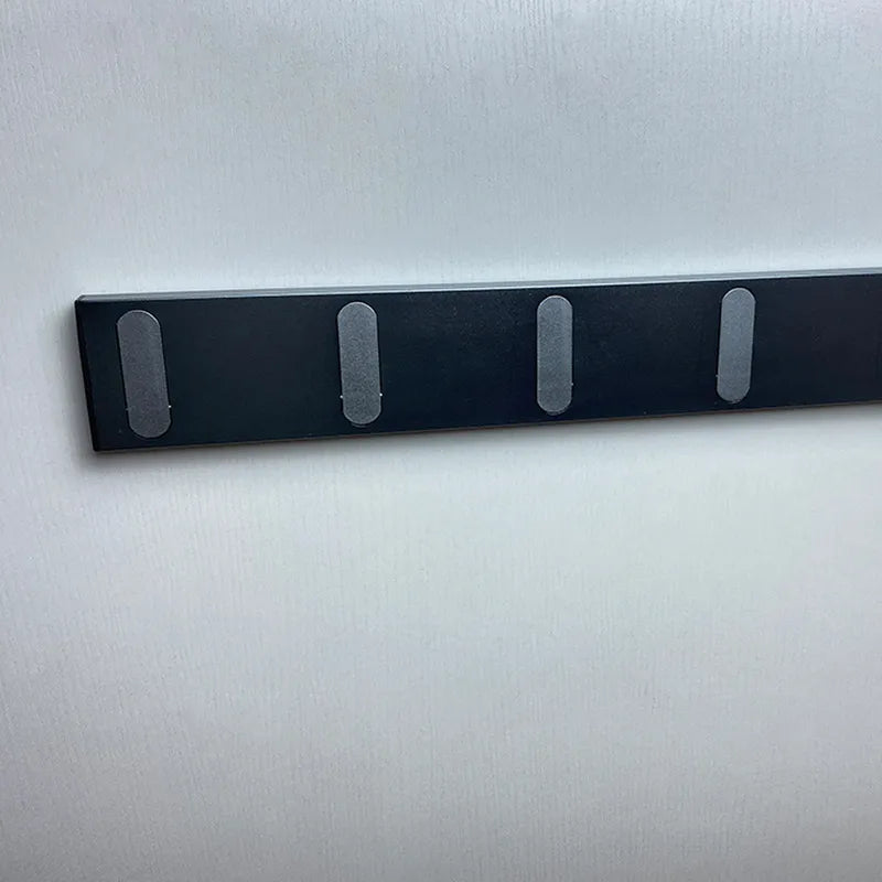 Invisible Hook Door Rear Fitting Room Entrance Coat Hook Wall Hanging Bathroom Clothes Hook Row Hook Punch-Free Folding