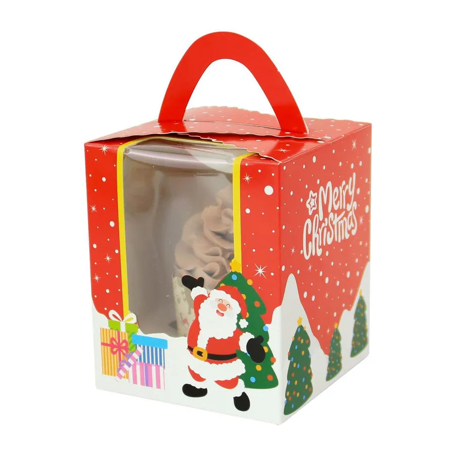Christmas Cute Christmas Tree Santa Claus Kraft Paper Party Gift Wrapping Supplies
