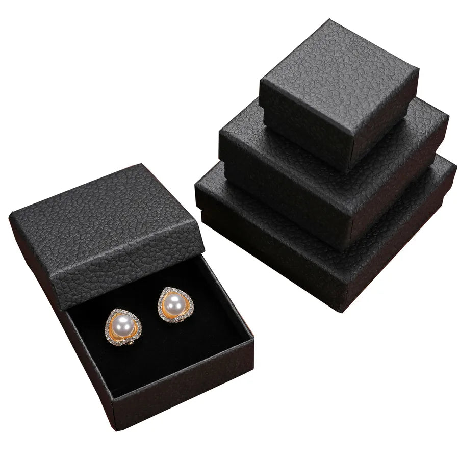 1 Piece Paper Classical Daily Solid Color Jewelry Boxes