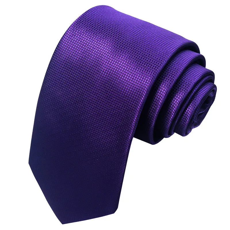 business formal solid color cashew nuts flower polyester yarn men's tie