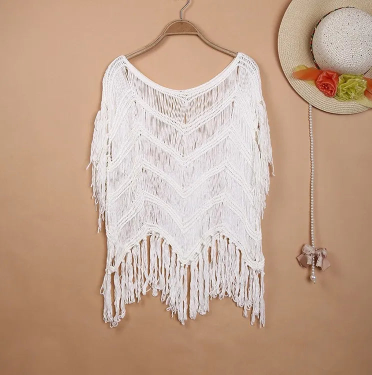 Women's Solid Color Vacation Simple Style Cover Ups
