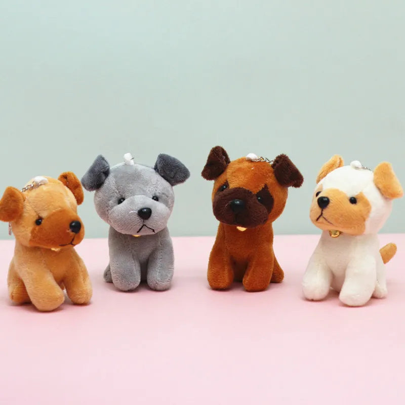 Simple Style Classic Style Dog PP cotton Keychain
