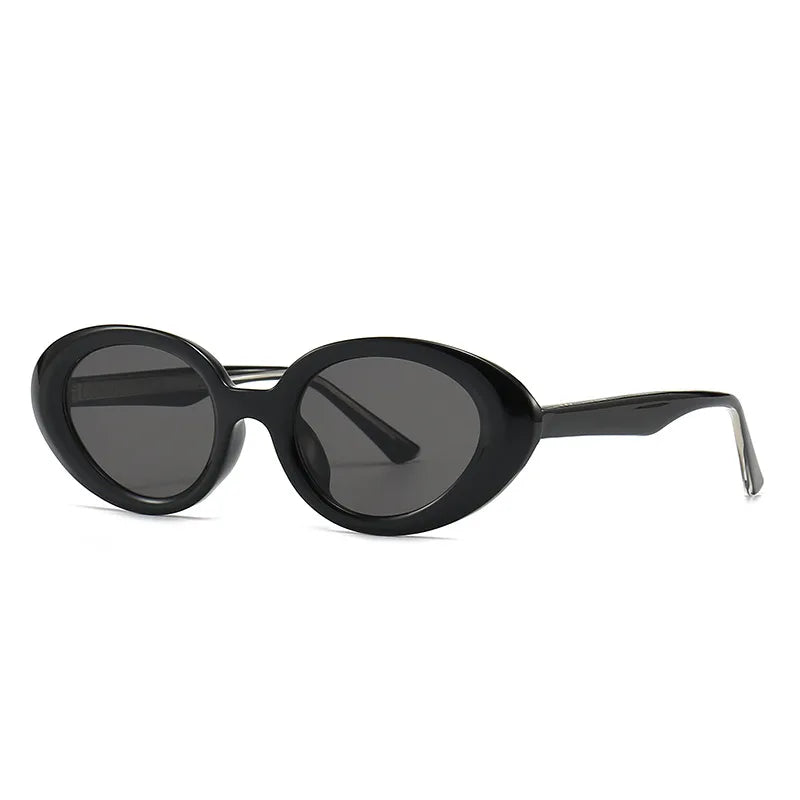 vacation color block ac oval frame full frame men's sunglasses