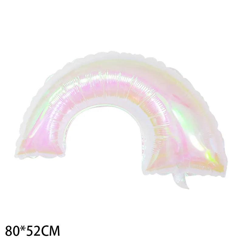 Birthday Casual Sweet Star Heart Shape Butterfly Aluminum Film Party Festival Balloons
