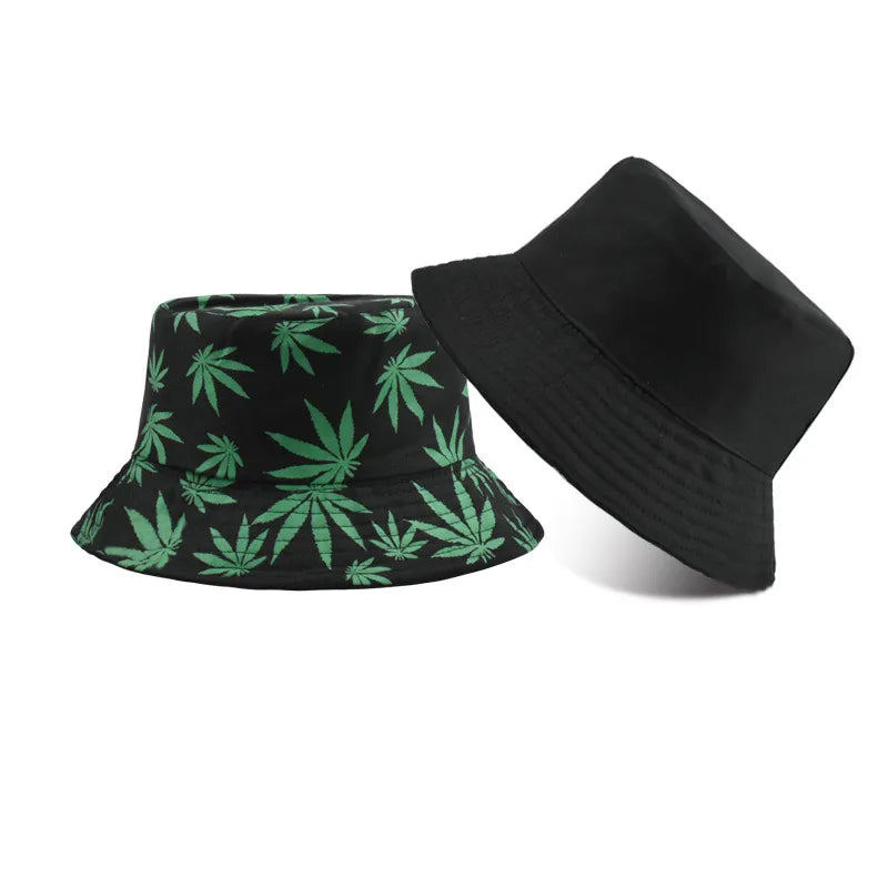 women's simple style solid color flat eaves bucket hat