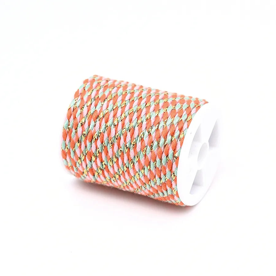 1 Roll/Package Cotton Polyester  Wire Diameter: 2mm Jewelry Accessories