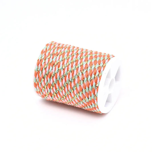 1 Roll/Package Cotton Polyester  Wire Diameter: 2mm Jewelry Accessories