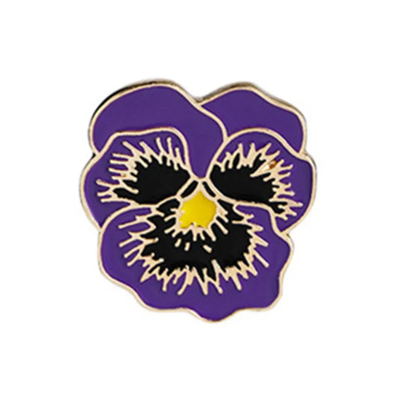 Casual Elegant Lady Flower Alloy Stoving Varnish Plating Unisex Brooches