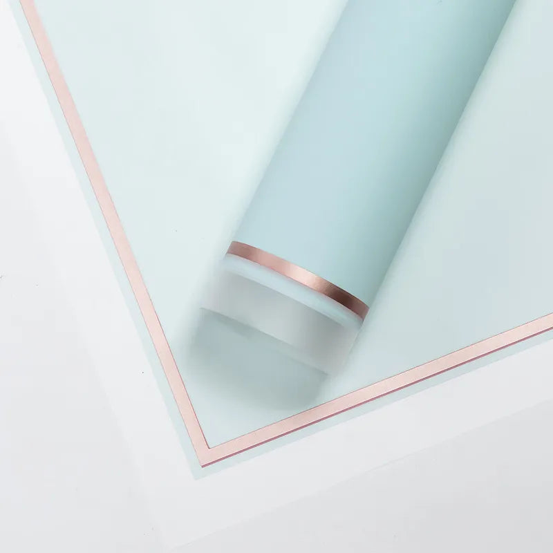 Simple Style Solid Color Plastic Date Festival Gift Wrapping Supplies Party Supplies Gift Wrapping Supplies 20 PCS/Package