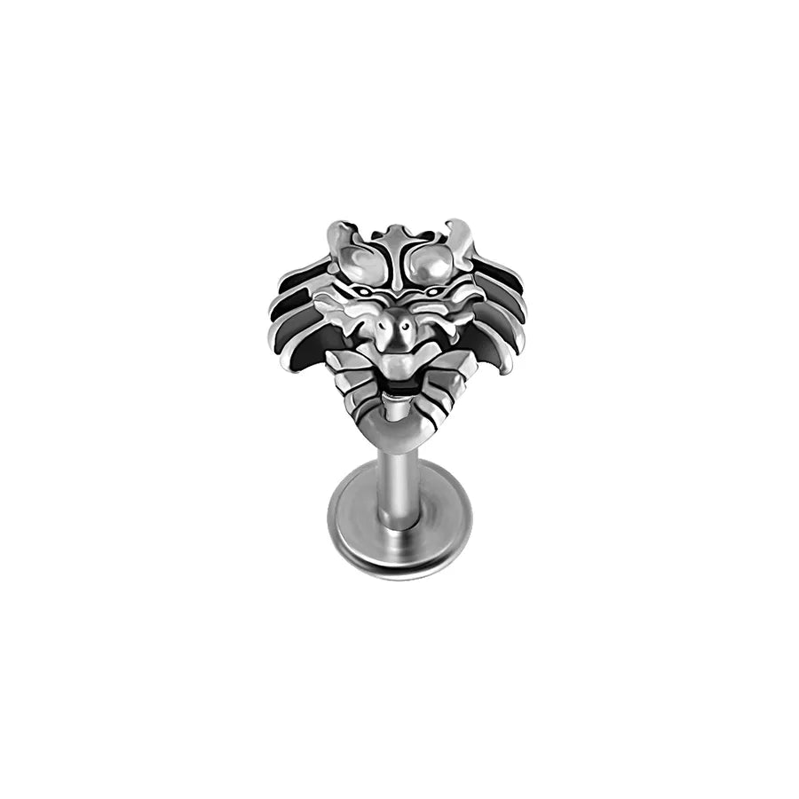 1 Piece Lip Rings Casual Hawaiian Tropical Animal 304 Stainless Steel Polishing Lip Rings Ear Cartilage Rings & Studs