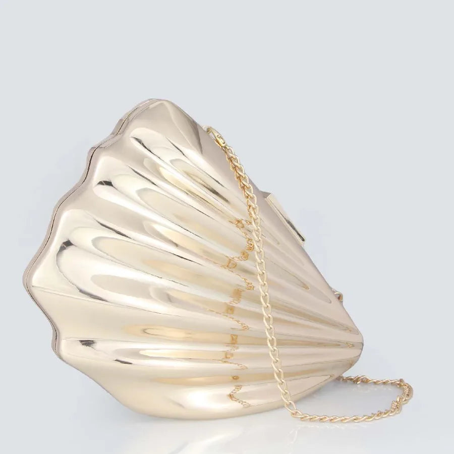 Acrylic Shell Oval Evening Bags
