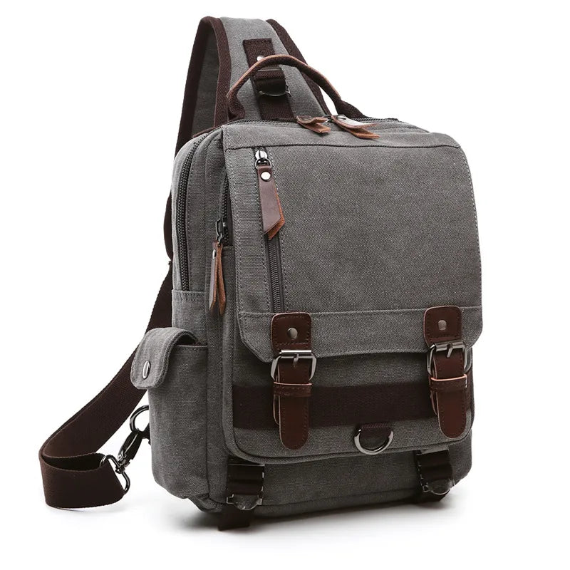 solid color casual travel hiking backpack