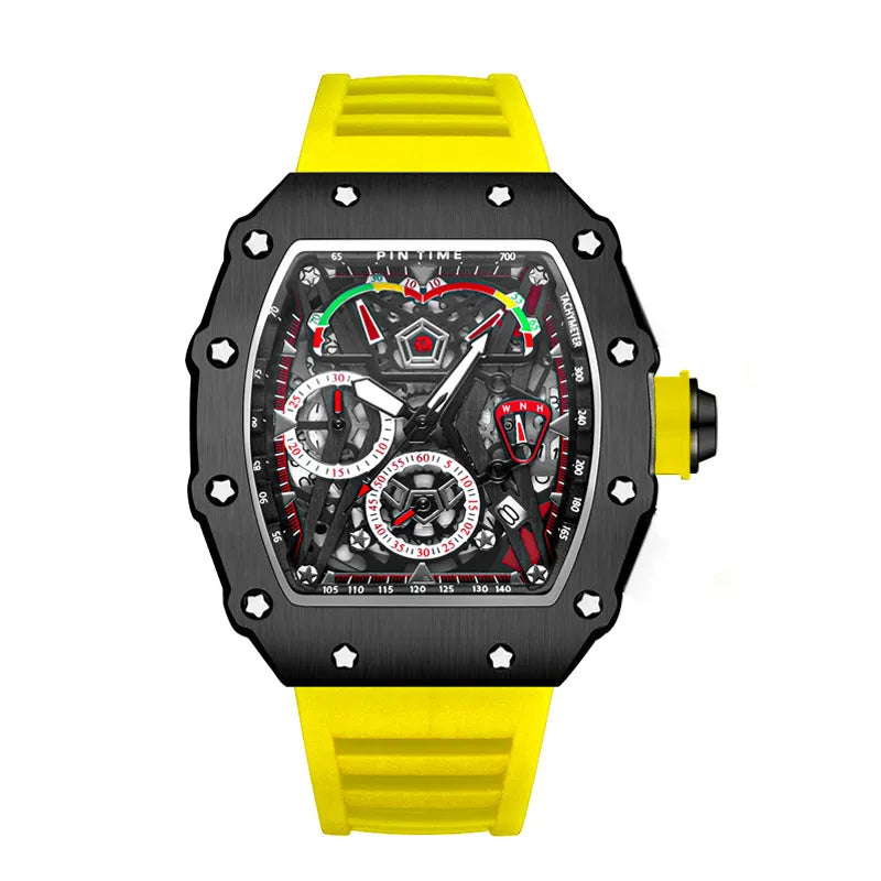ZIDO Brand Fashion High Color Value Casual Sports Automatic Waterproof Luminous Men's Watch 1709