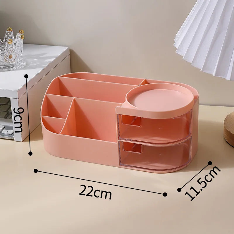 Solid Color PS Plastic Simple Style Storage Box