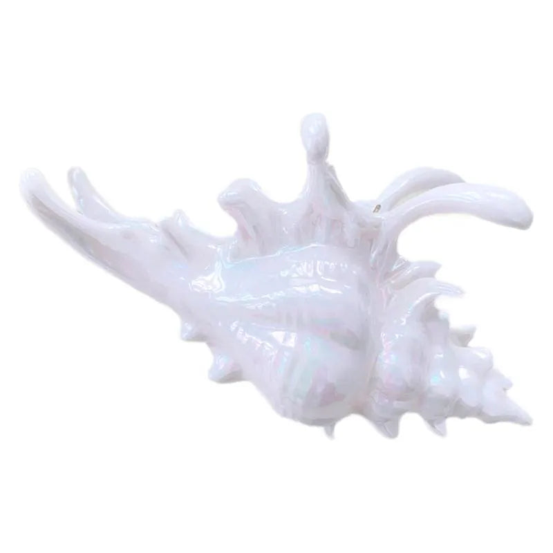 Summer Beach Vacation Style Shell Shark Hair Claw Acrylic Material Holiday Headwear Women's Hair Accessories Ocean Series