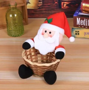 christmas cute santa claus gingerbread snowman bamboo strip party gift wrapping supplies
