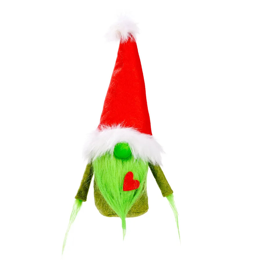 new christmas red heart grinch faceless doll decoration wholesale nihaodropshipping