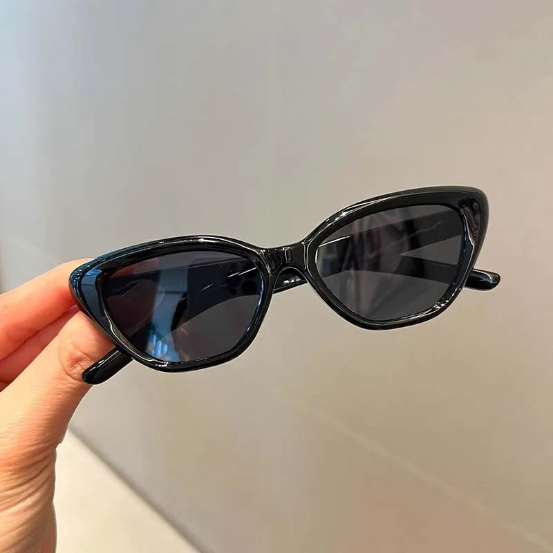 Children's new sunglasses simple frame color men and women treasure Han Feng ins round frame sunglasses clear travel style