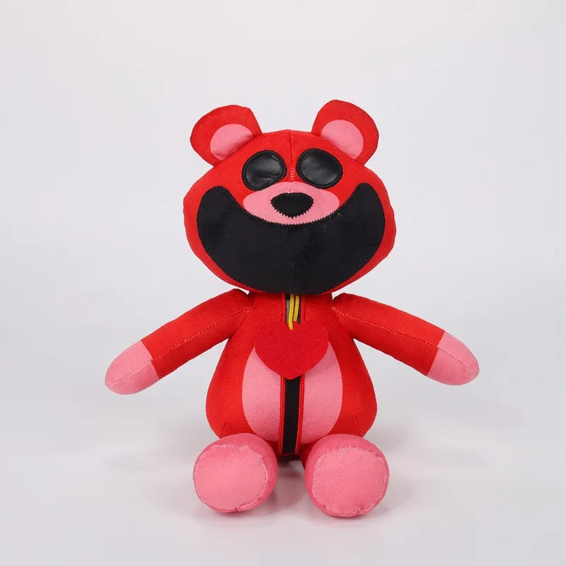new product smiling critters horror smile animal series doll pink pig plush toy