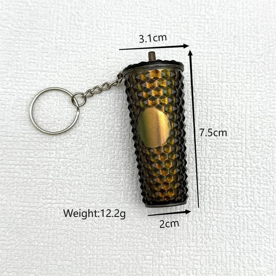 Simple Style Colorful Plastic Unisex Keychain