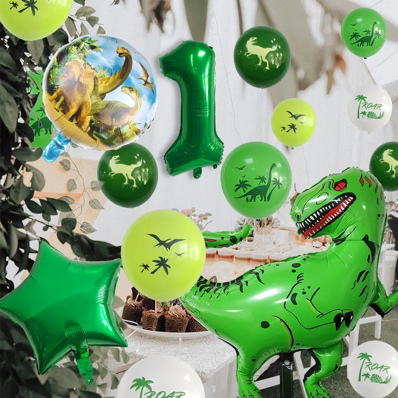 Birthday Simple Style Classic Style Color Block Emulsion Birthday Festival Balloons