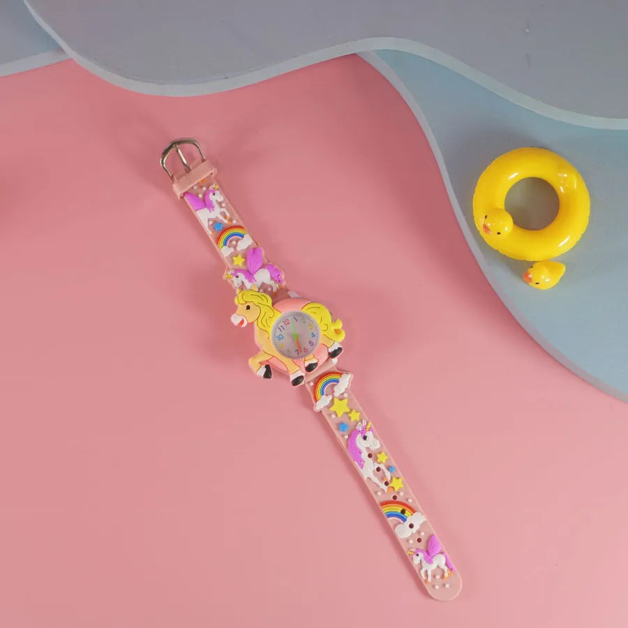 Manufacturers supply new creative children's watches kindergarten primary school students cartoon veneer watches cartoon watch wholesale