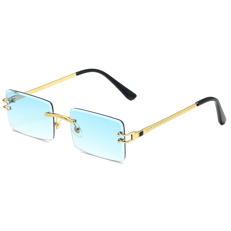 Vacation Simple Style Color Block Pc Square Full Frame Women's Sunglasses