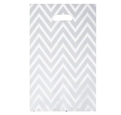 Birthday Simple Style Stripe Aluminum Film Birthday Festival Gift Wrapping Supplies Gift Bags